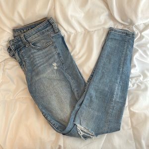 American Eagle Ripped Skinny Jeans